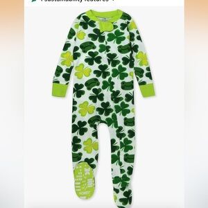 Honest Baby Non-slip Footed Pajamas One-piece Sleeper Zip-front Pjs 100% Organic